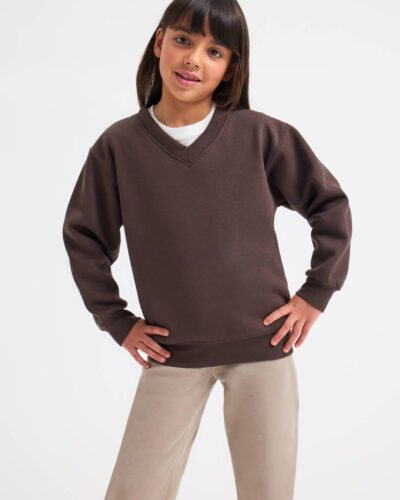 Childrens Classic V-Neck Sweatshirt