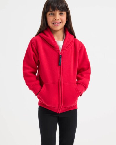Childrens Classic Full Zip Hooded Sweatshirt